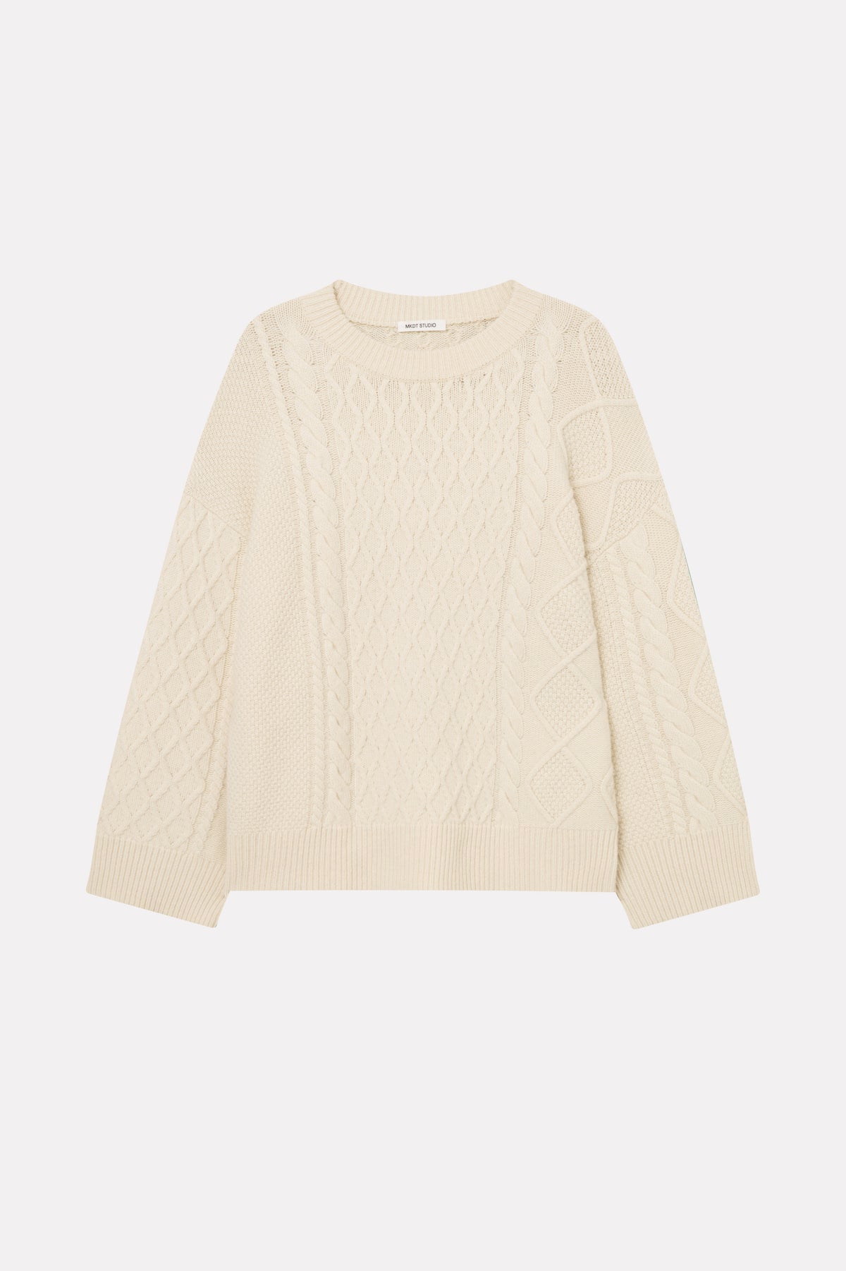 MKDT Studio KOMORO RAW WOOL Sweater IVORY