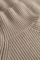 MKDT Studio KORNELLE MERINO Sweater LIGHT BROWN