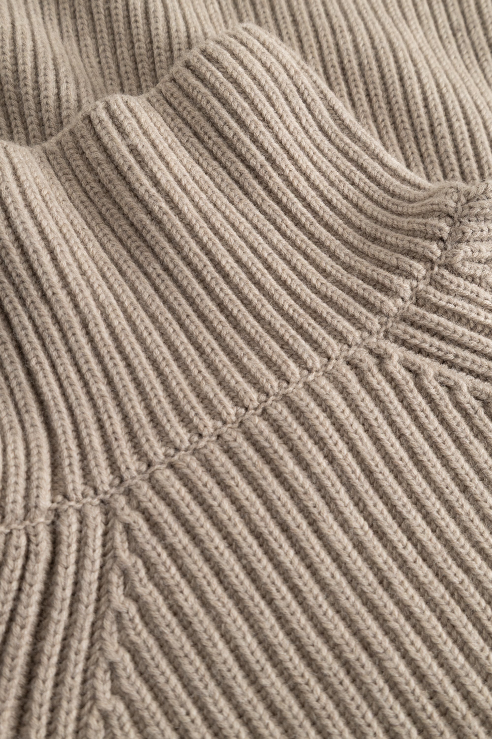 MKDT Studio KORNELLE MERINO Sweater LIGHT BROWN