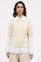 MKDT Studio Kally Yak Sweater IVORY