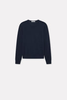 Mark Kenly Domino Tan Karsten Merino Sweater DARK NAVY