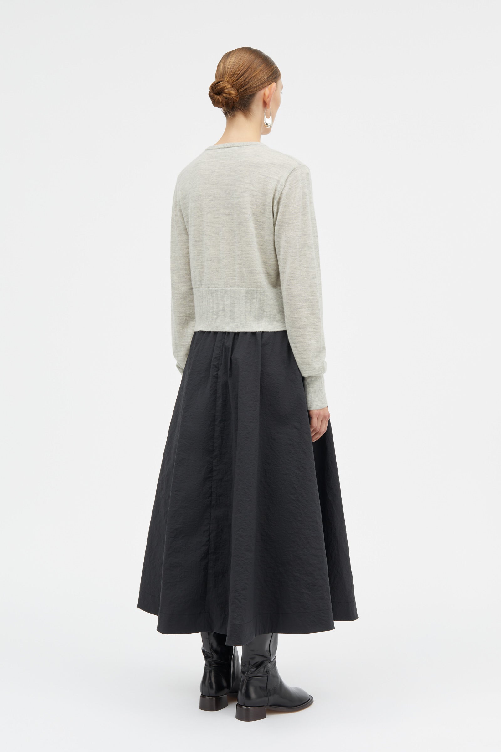 MKDT Studio Klairo Cashmere Sweater LIGHT GREY