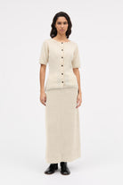 MKDT Studio Klareen Yak Skirts IVORY