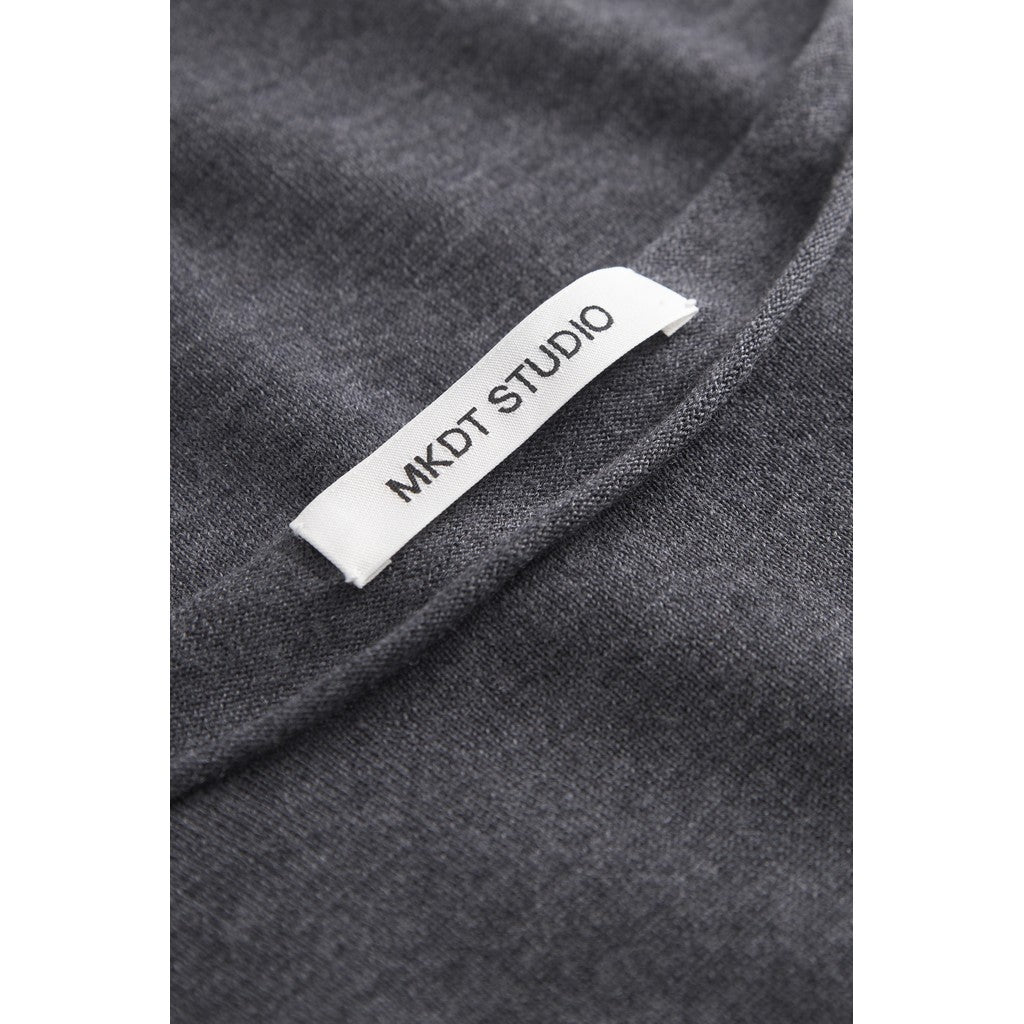 MKDT Studio Koba Knit Sweater MEDIUM GREY MELANGE