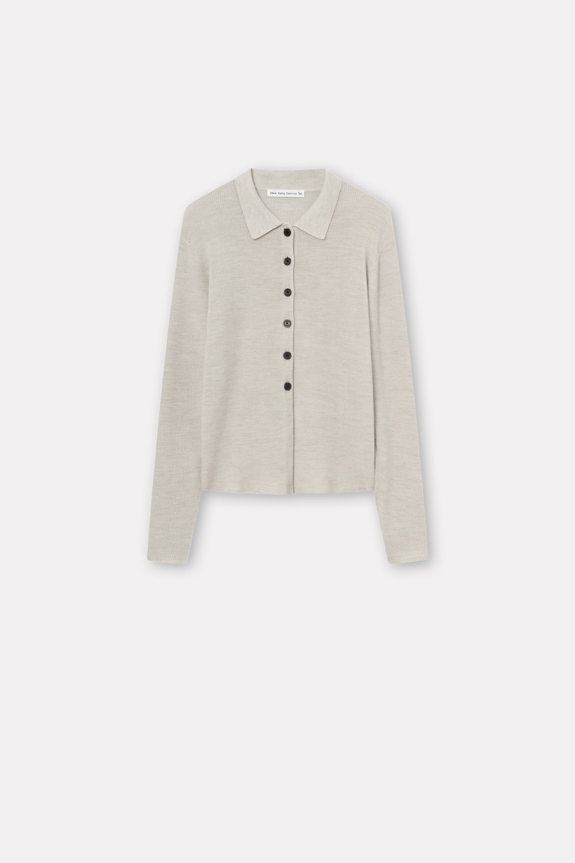 MKDT Studio Korine Merino Sweater LIGHT GREY MELANGE