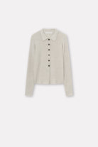 Mark Kenly Domino Tan Korine Merino Sweater LIGHT GREY MELANGE
