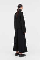 MKDT Studio Kornelle Medium Chunky Merino Sweater BLACK MELANGE
