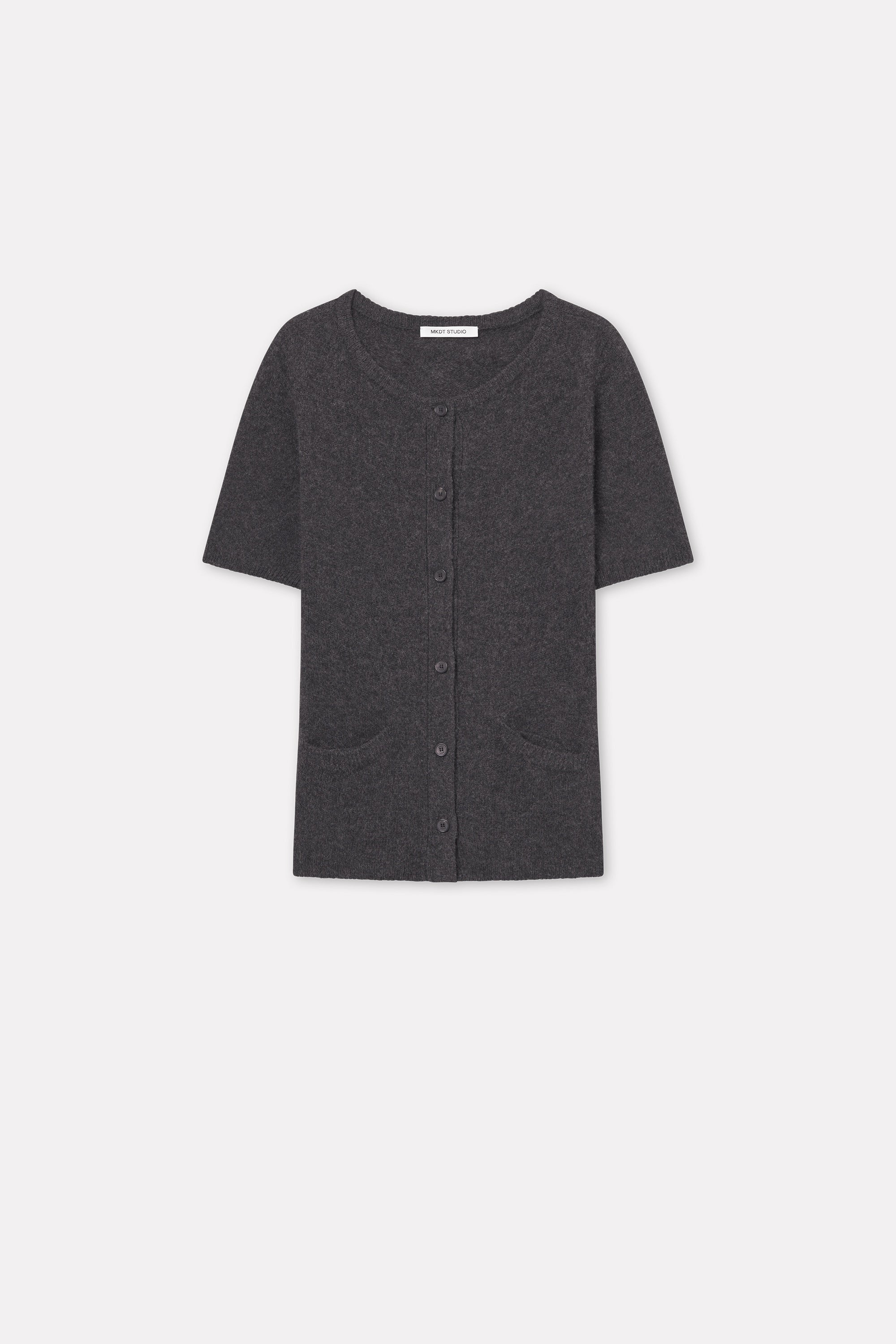 MKDT Studio Kova Yak Sweater DARK GREY MELANGE