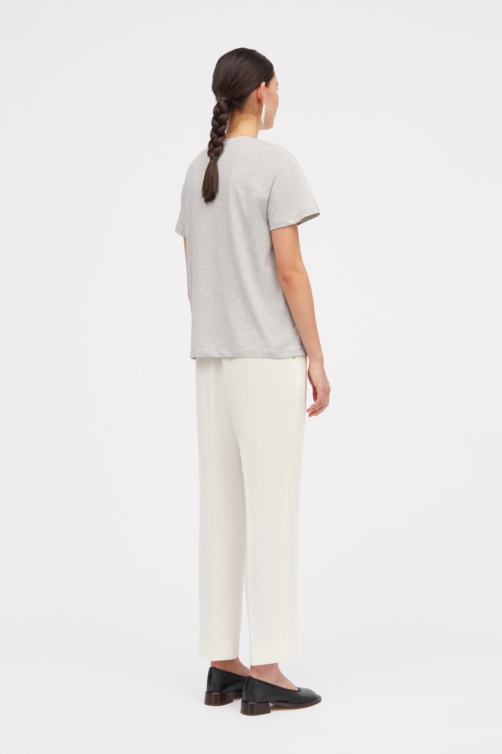 MKDT Studio Laia Jersey T-Shirts GREY MELANGE