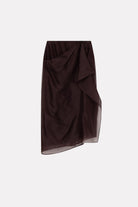 MKDT Studio NIRI SILK ORGANZA SKIRT Skirts FIG