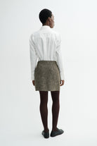 MKDT Studio NOMME LIGHT TWEED Skirts SEPIA MELANGE