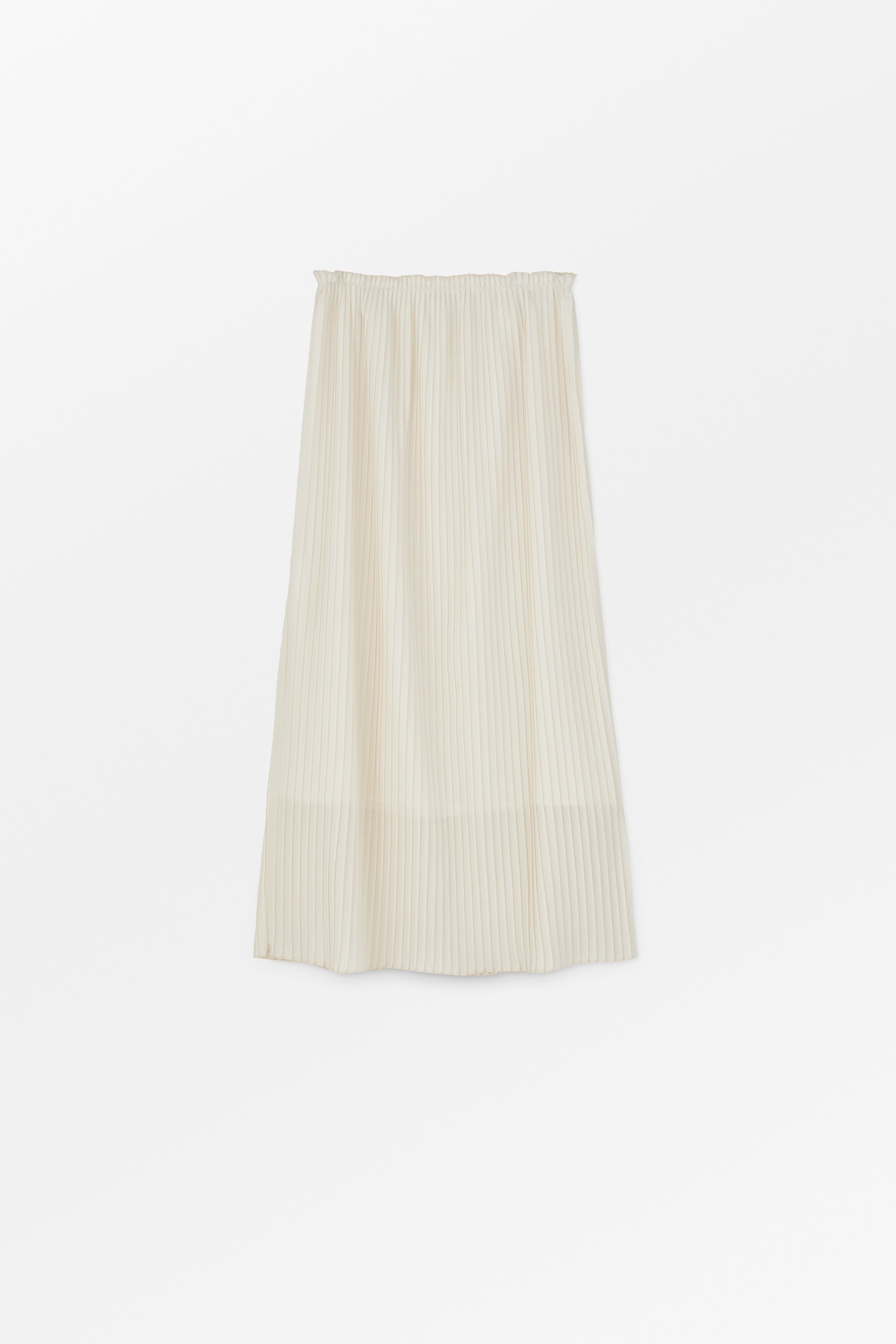 Mark Kenly Domino Tan Nadia-atelier Plissé Skirts IVORY