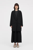 MKDT Studio Nasha Crepe Georgette Skirts BLACK