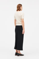 MKDT Studio Noelle Crepe Georgette Skirts BLACK