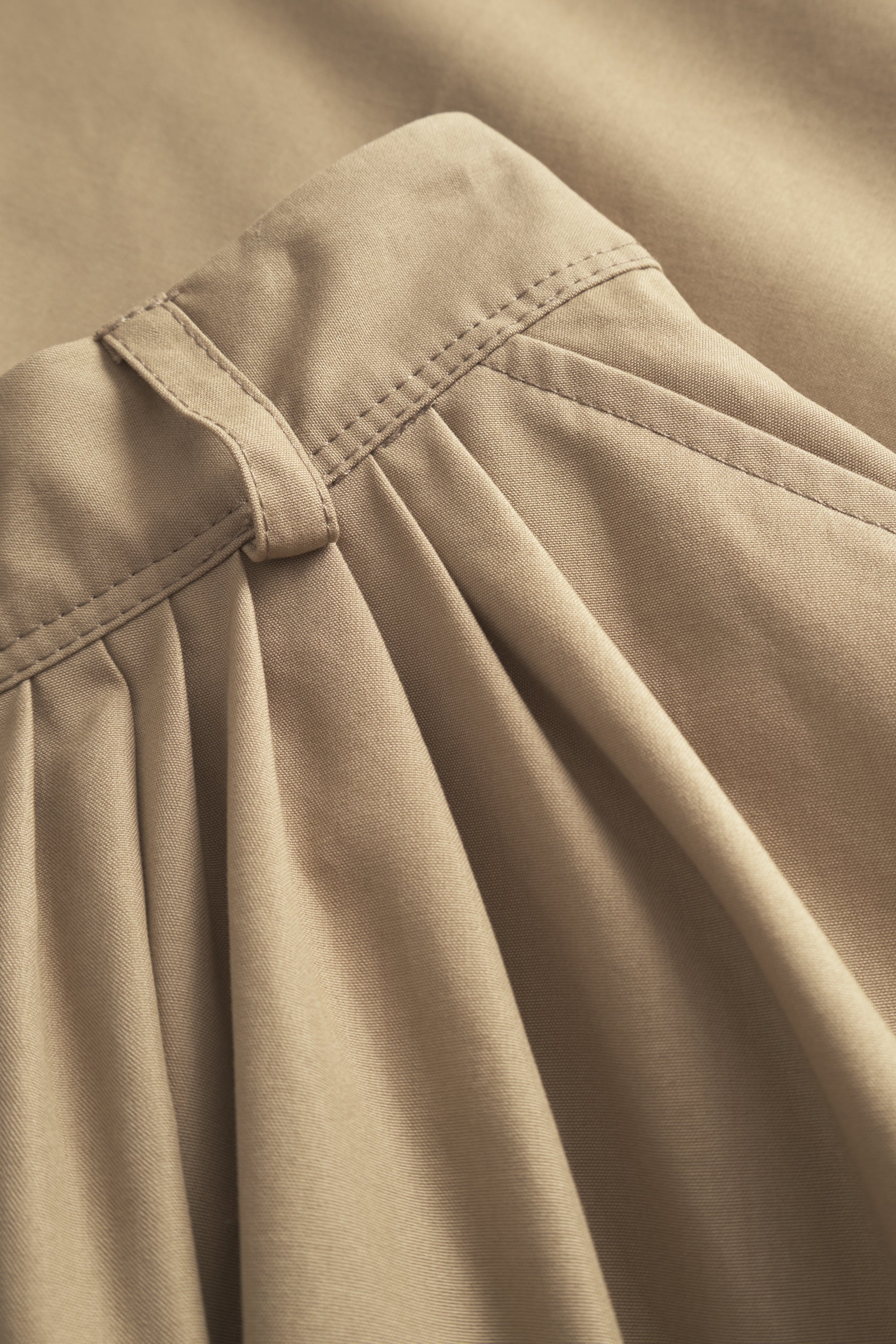 Mark Kenly Domino Tan Novo Half Panama Skirts BEIGE