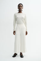 MKDT Studio PALLAS CREPE GEORGETTE Pants IVORY