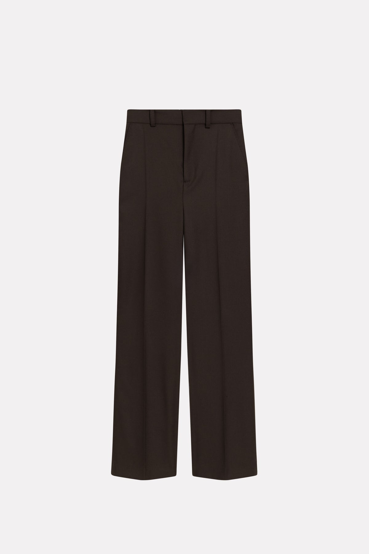 MKDT Studio PATRINA ECO WOOL TWILL Pants BROWN