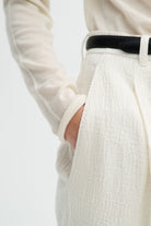 MKDT Studio PEMMA IVORY WAVE Pants IVORY