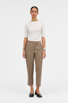 MKDT Studio PHLOX LINEN HEMP Pants WOOD