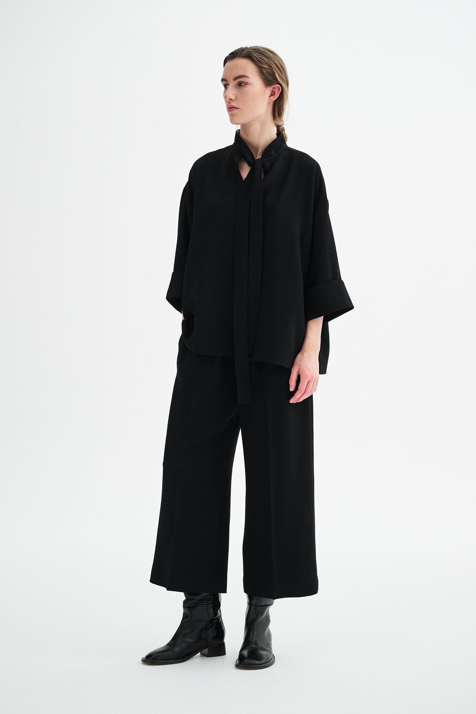 MKDT Studio PIKA TROUSERS Pants BLACK