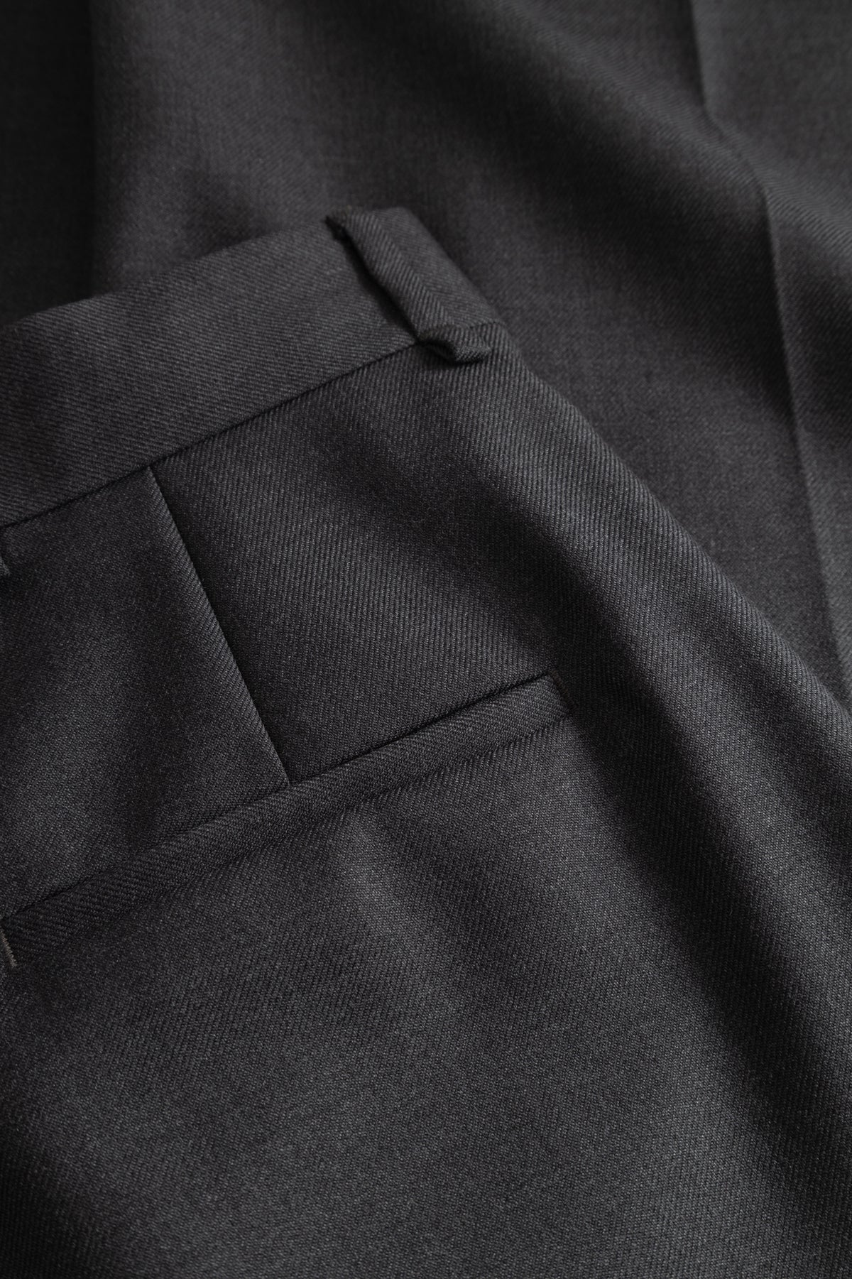 MKDT Studio PIRKA ECO WOOL TWILL Pants GREY
