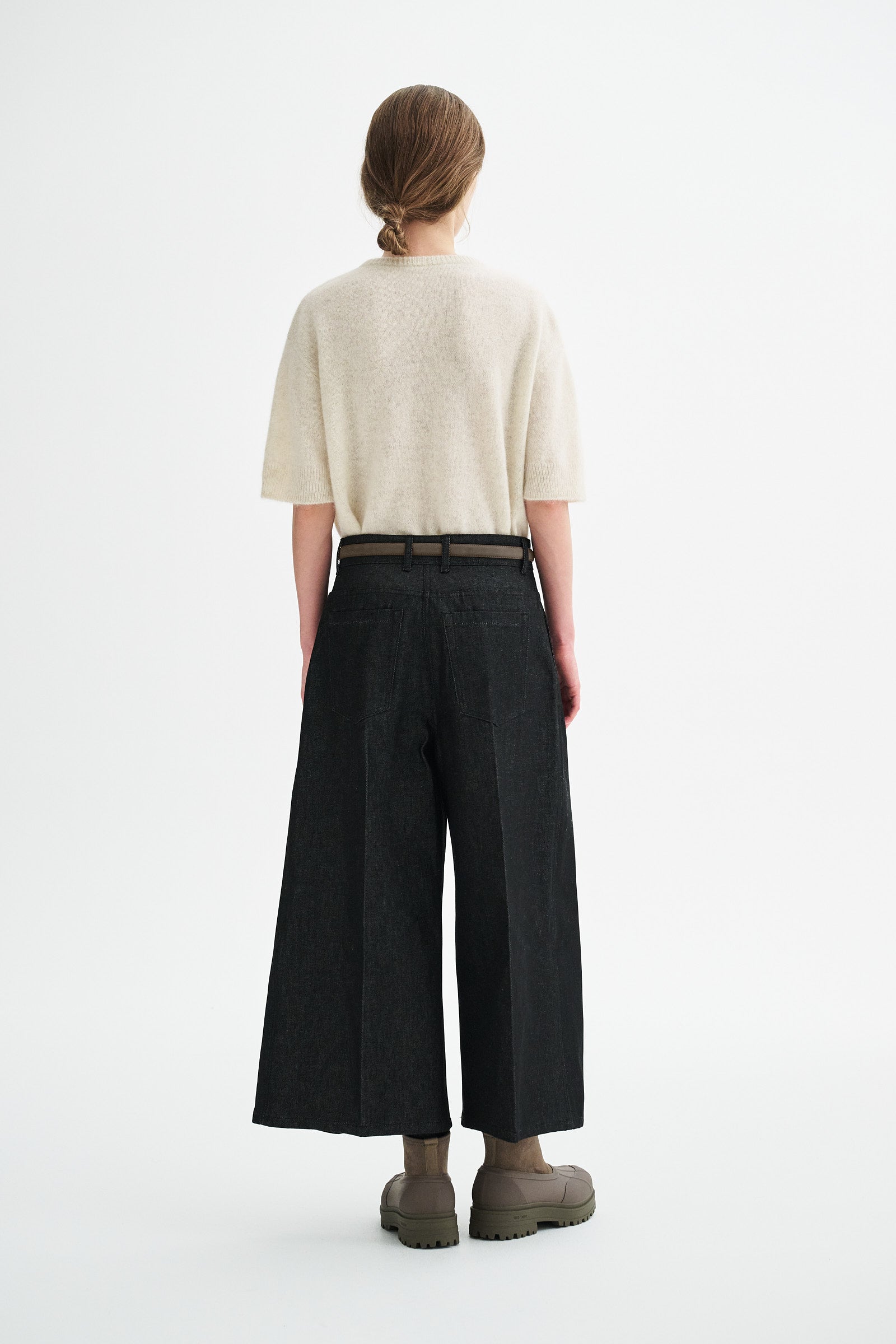 MKDT Studio PIVELLA BLACK DENIM Pants BLACK DENIM