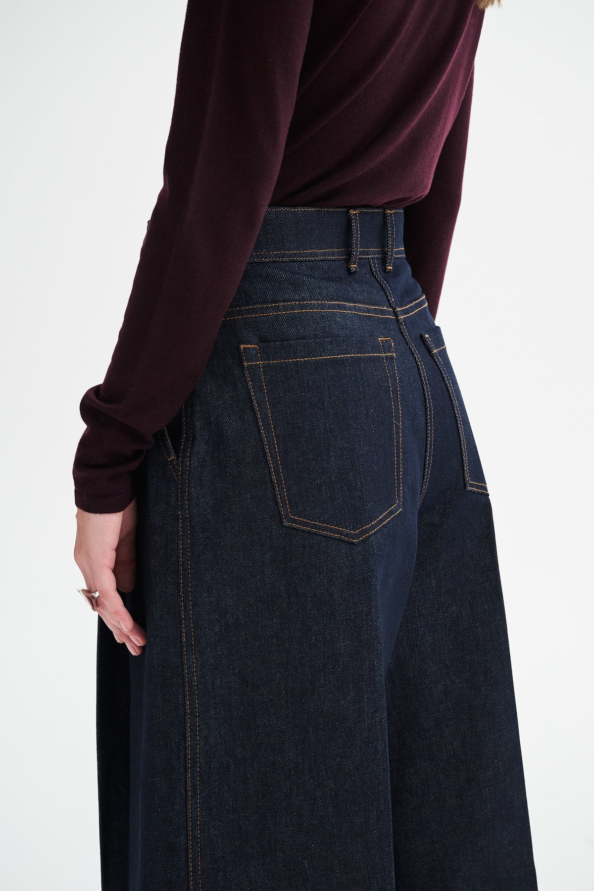 MKDT Studio PIVELLA BLUE DENIM Pants BLUE DENIM
