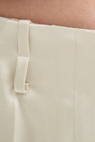 MKDT Studio PRALA-ATELIER SHINY TROUSERS Pants METALIC CREAM