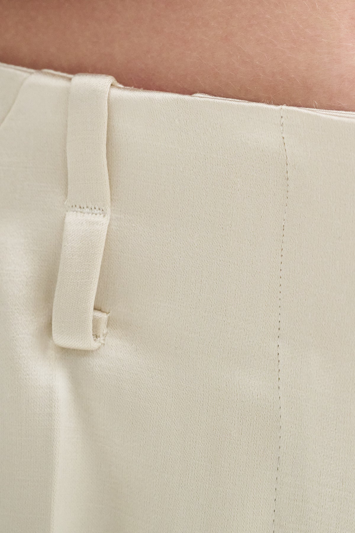 MKDT Studio PRALA-ATELIER SHINY TROUSERS Pants METALIC CREAM