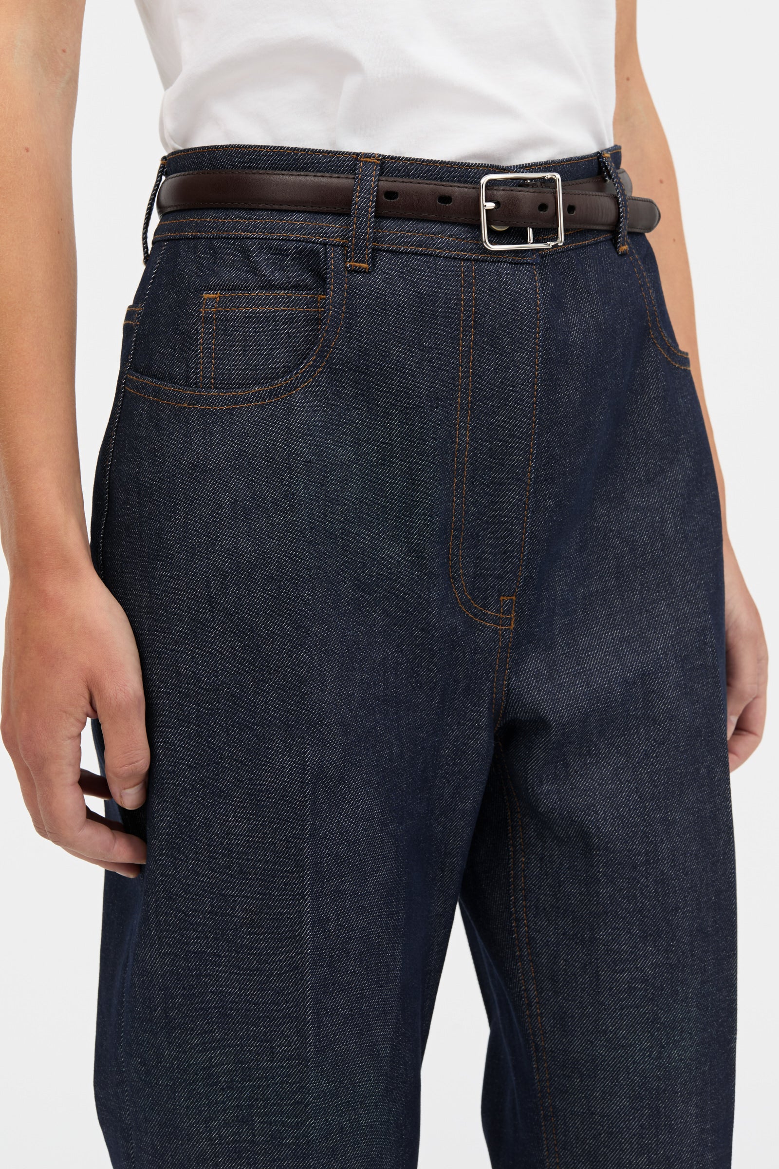 MKDT Studio PRAME BLUE DENIM Pants BLUE