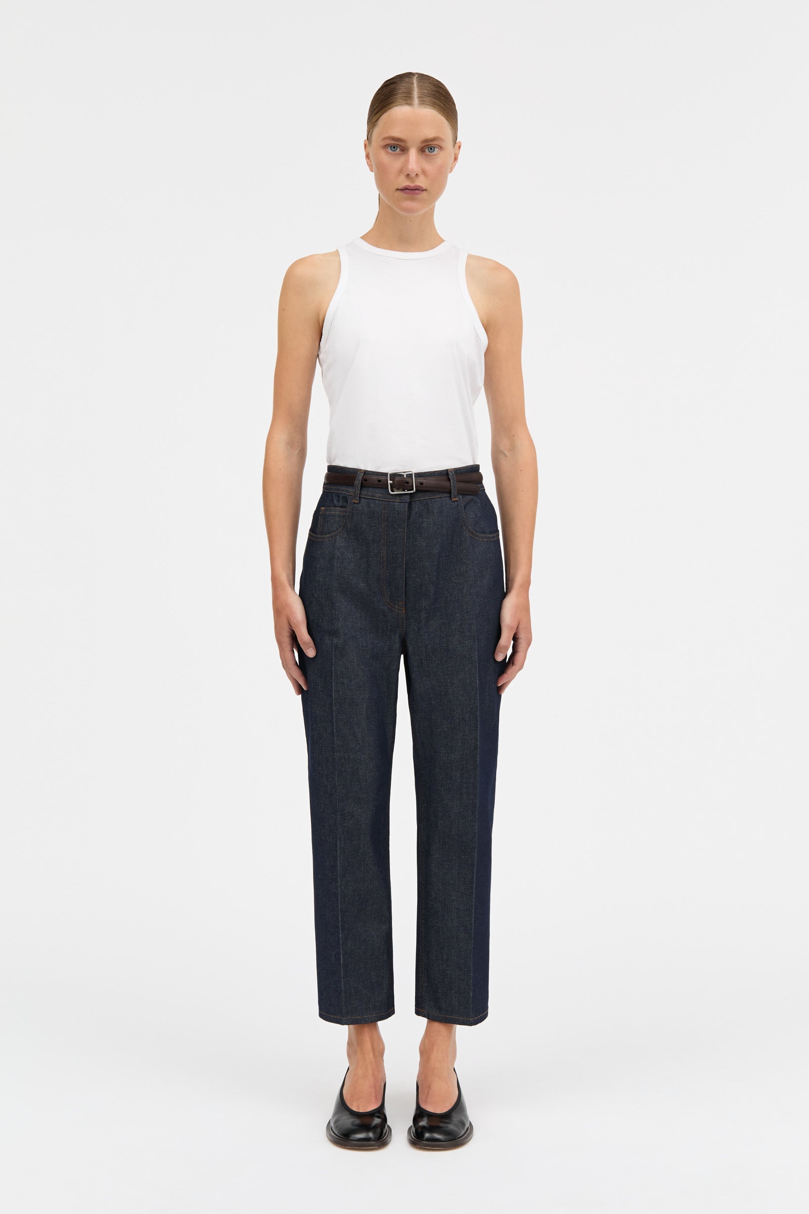 MKDT Studio PRAME BLUE DENIM Pants BLUE