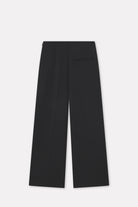 Mark Kenly Domino Tan Pallas Crepe Georgette Pants BLACK