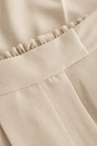 MKDT Studio Petrita Crepe Georgette Shorts SAND