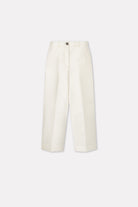 MKDT Studio Plie-atelier Silk Tech Pants IVORY