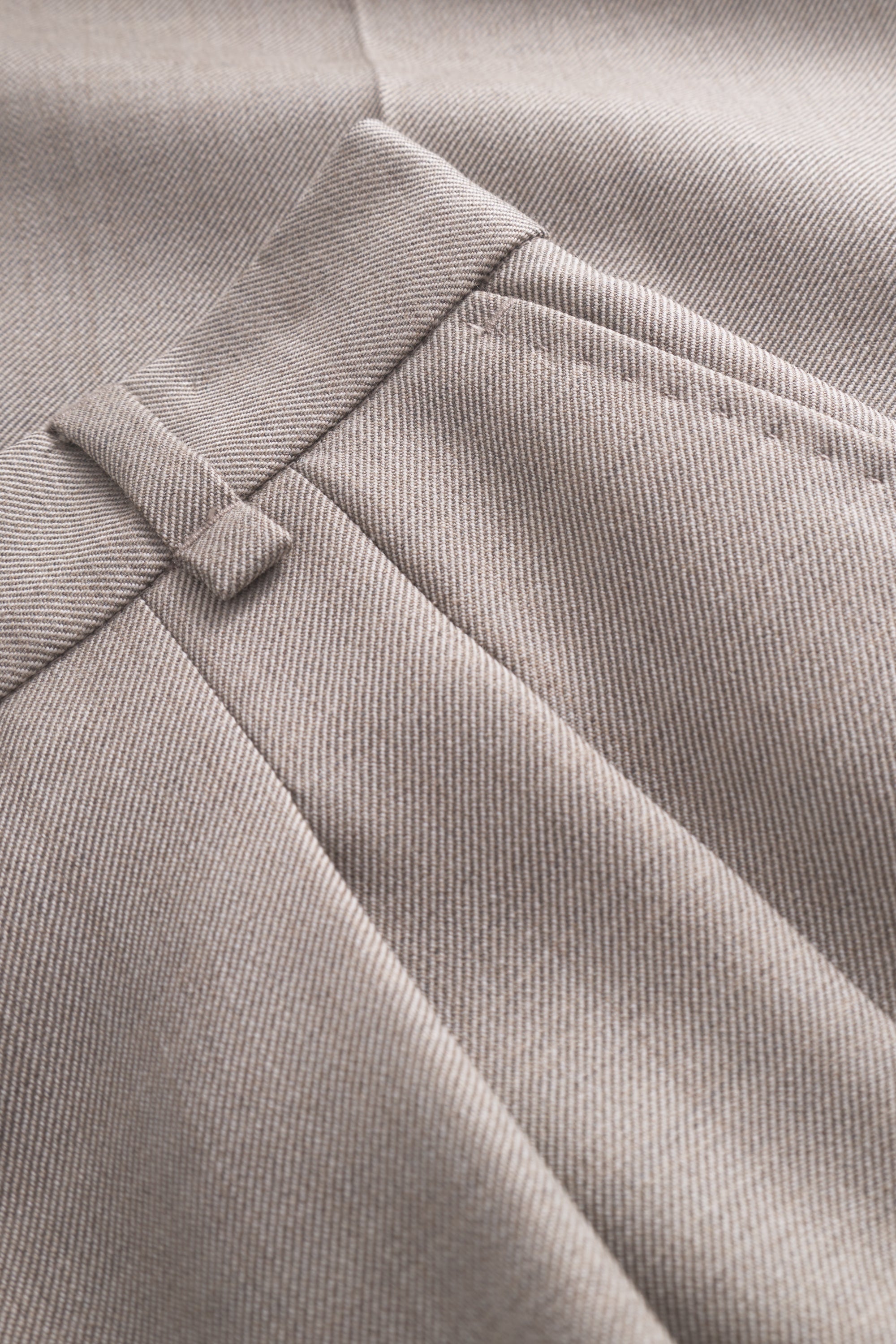 Mark Kenly Domino Tan Portlyn Eco Wool Twill Pants EUCALYPTUS