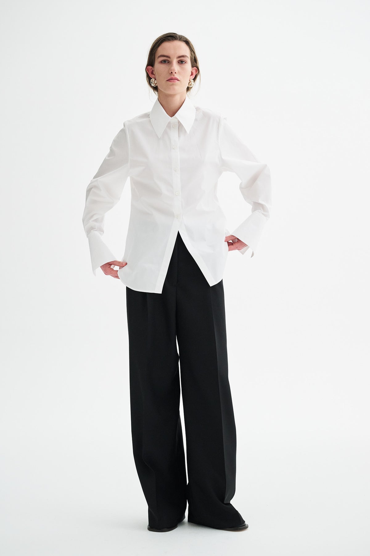 MKDT Studio SIVY MKDT SIGNATUREPOPLIN Shirts WHITE