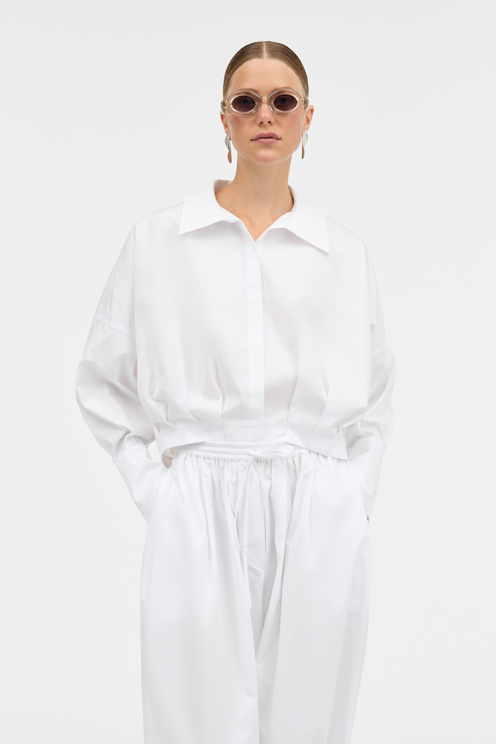 MKDT Studio Saina Shirt Shirts WHITE