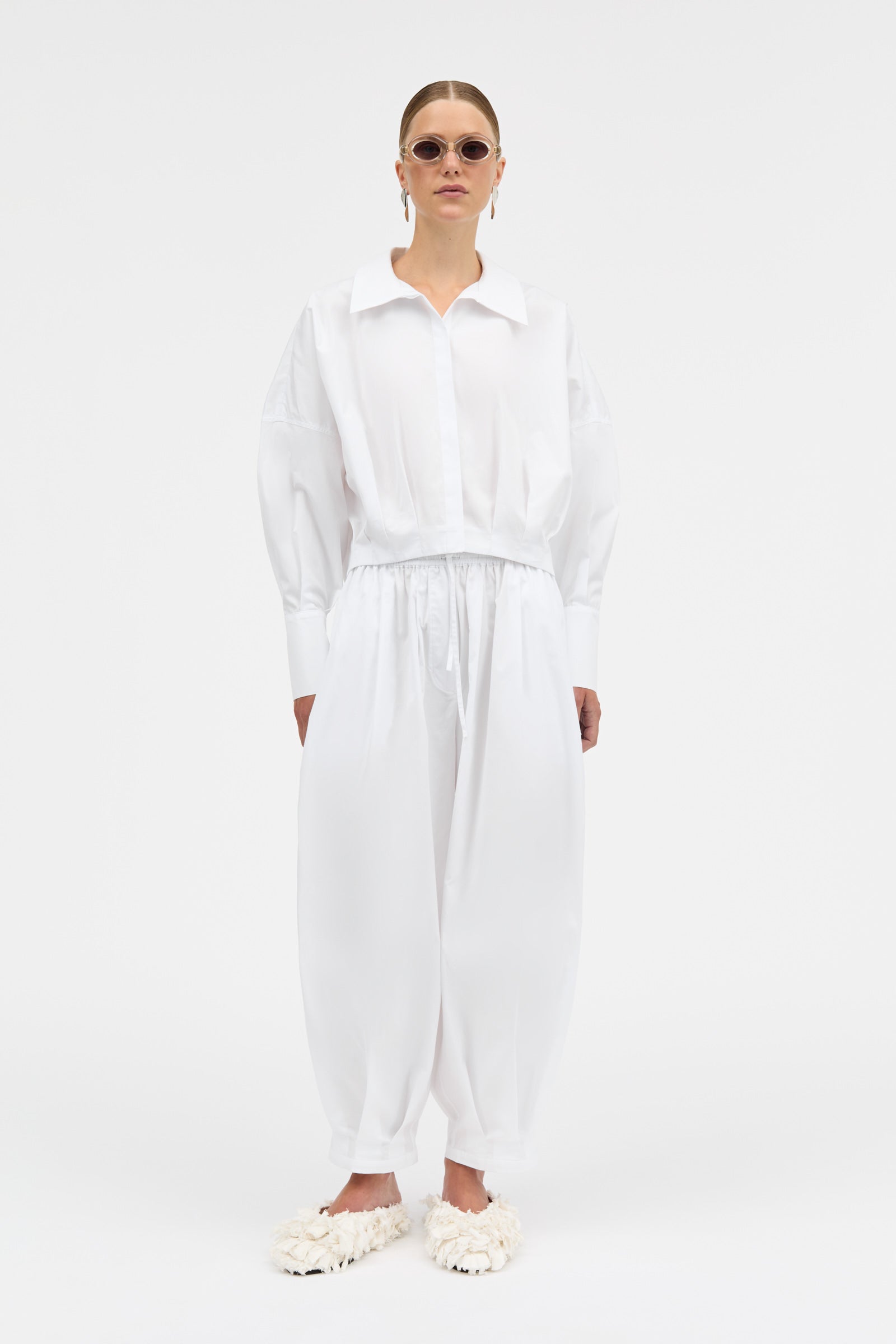 MKDT Studio Saina Shirt Shirts WHITE