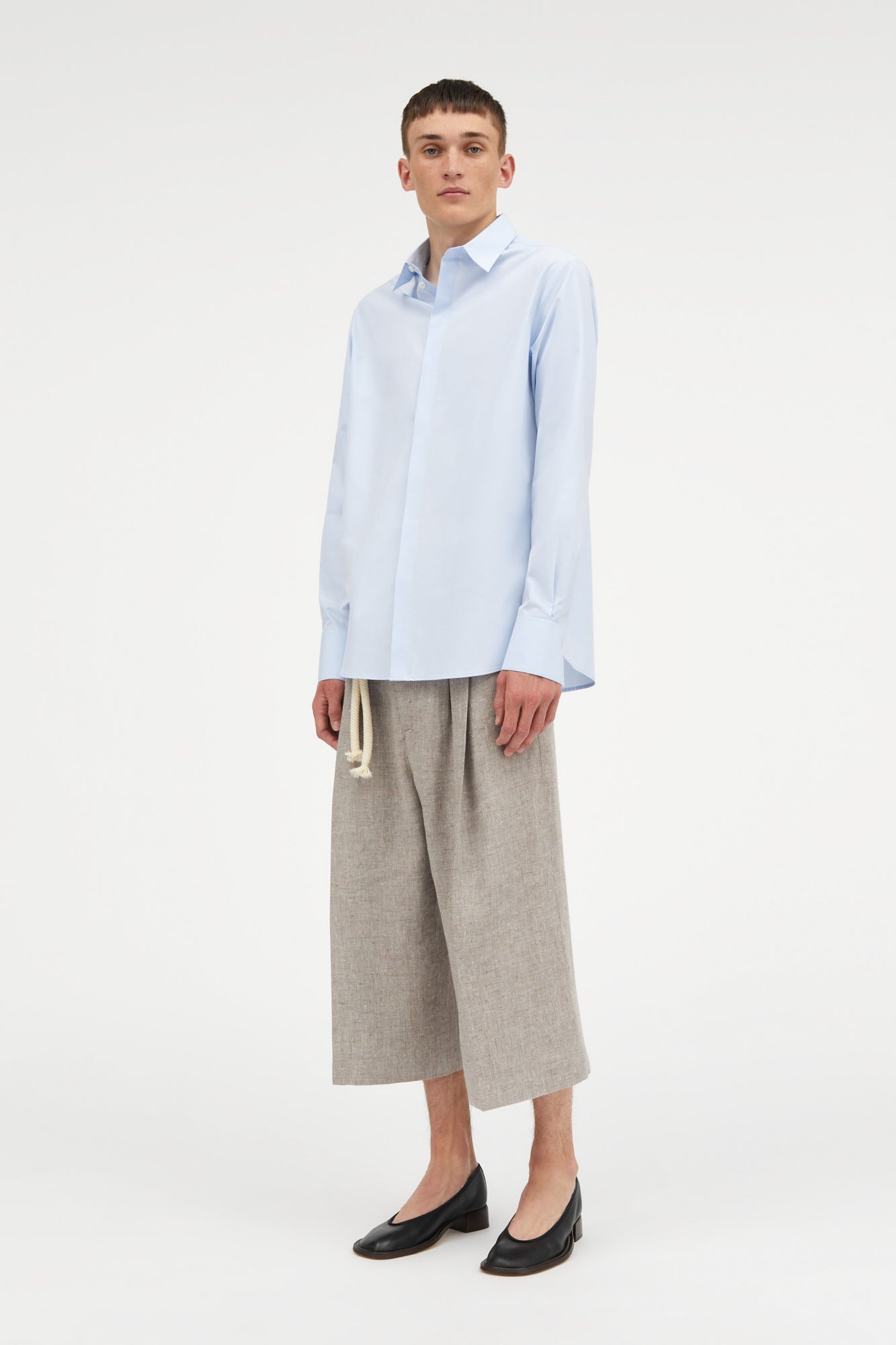 MKDT Studio Salomon Poplin Shirts LIGHT BLUE