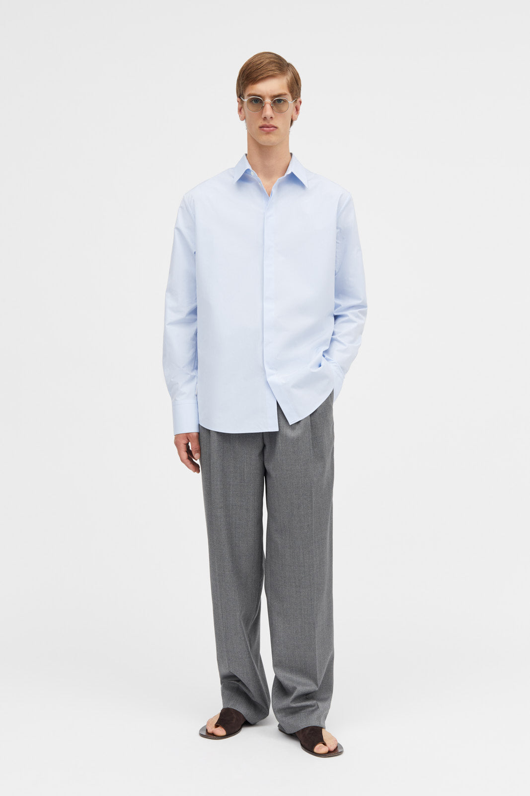 MKDT Studio Salomon Shirt Shirts LIGHT BLUE