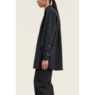 Mark Kenly Domino Tan Sevasti Poplin Shirts BLACK