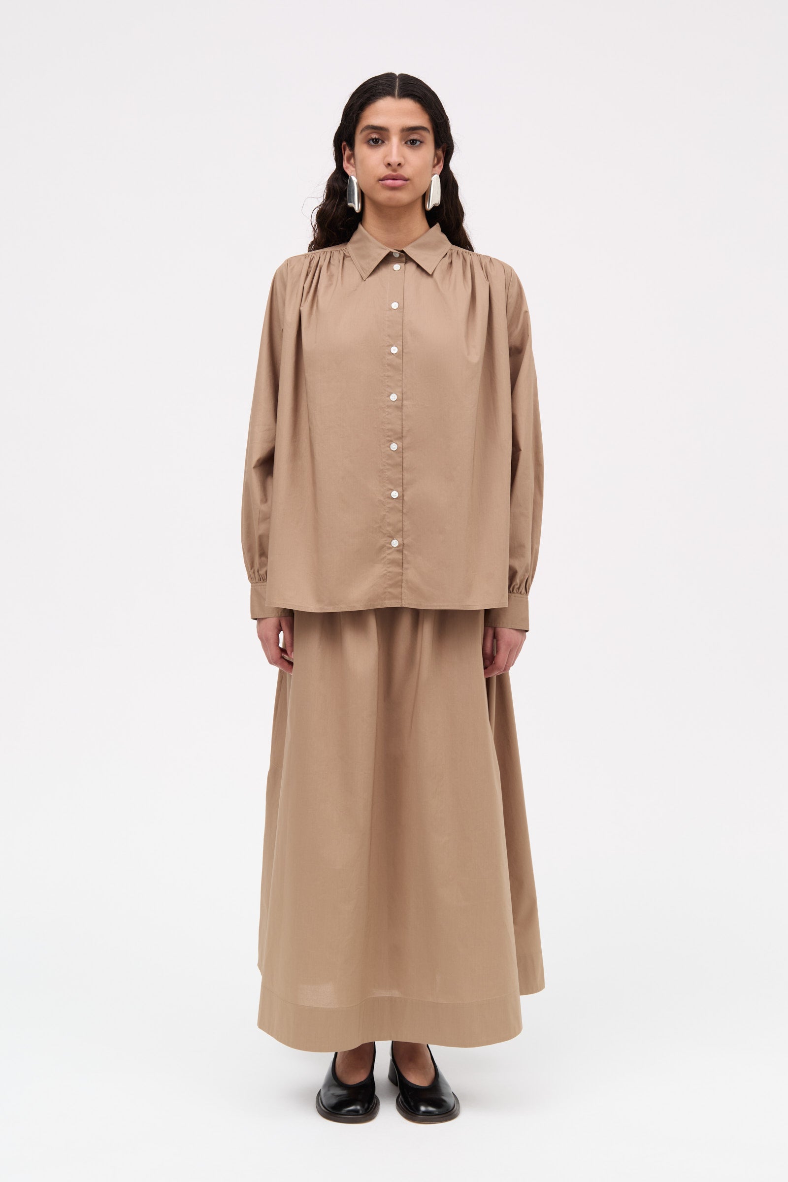 MKDT Studio Sevyn Shirt Shirts TAUPE
