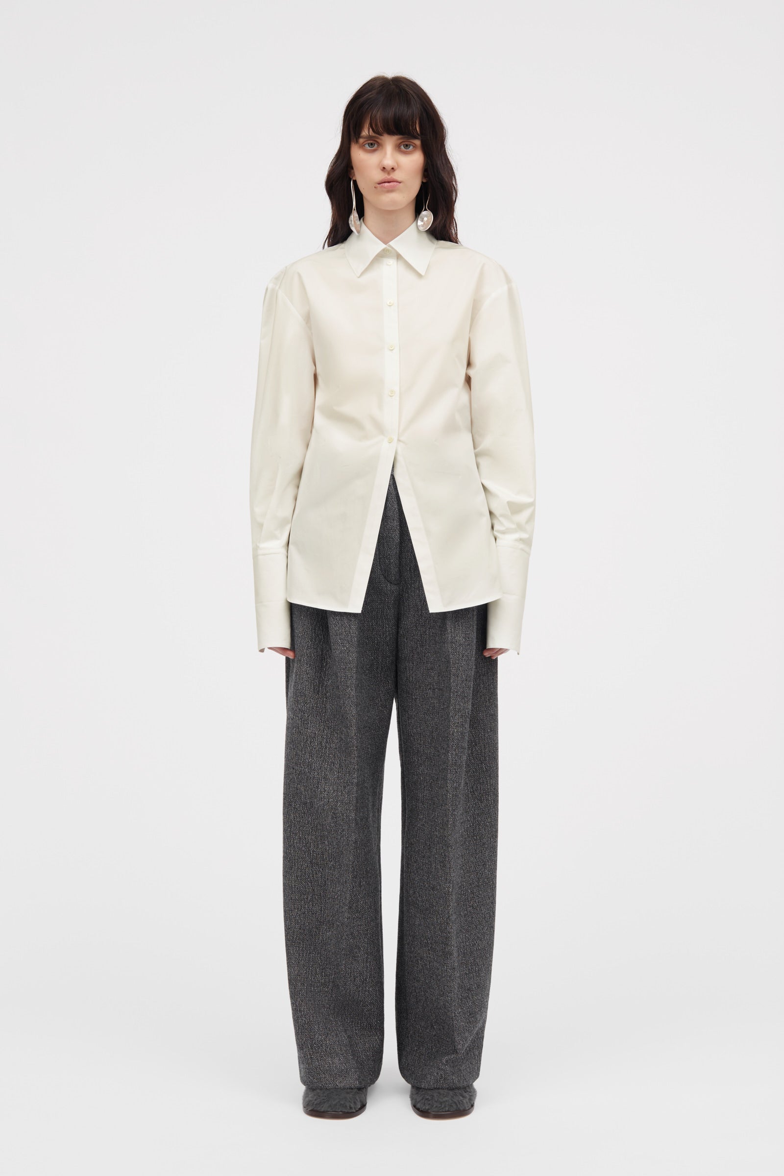 MKDT Studio Sita Poplin Shirts Creme