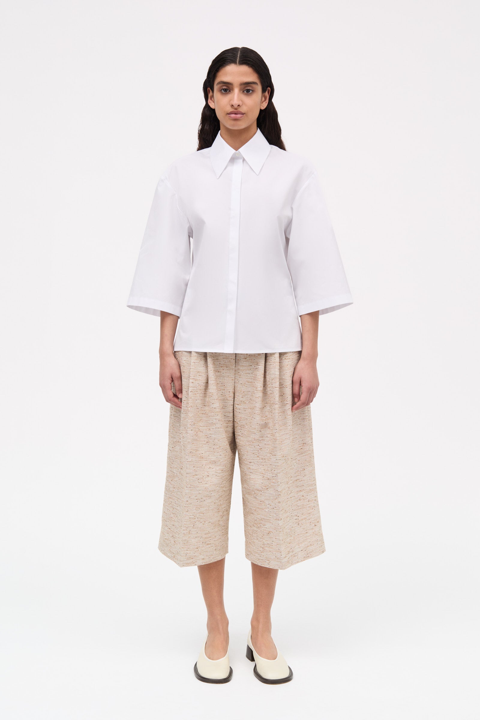 MKDT Studio Suki Mkdt Signaturepoplin Shirts WHITE