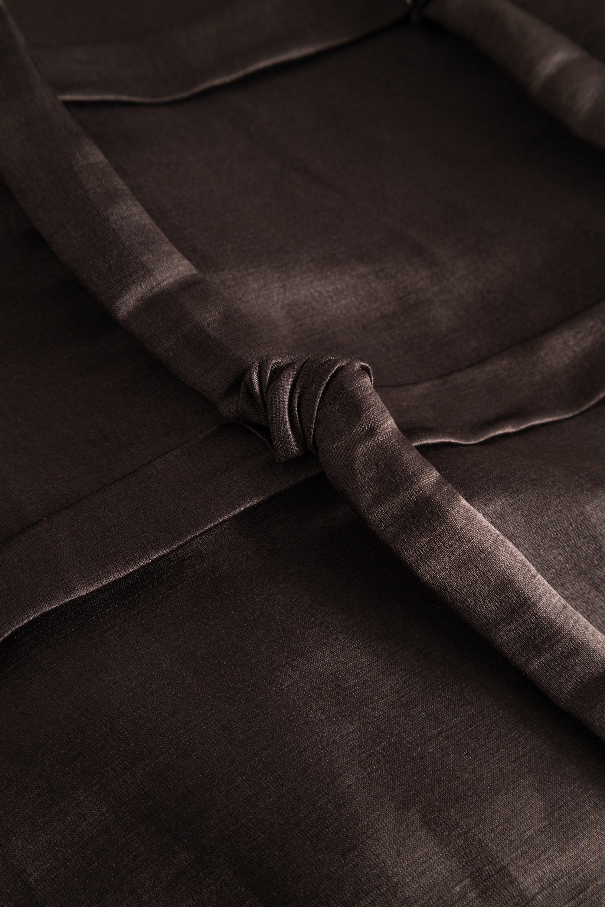 MKDT Studio TOULOUSE-ATELIER LINEN SILK BLEND Shirts DARK BROWN