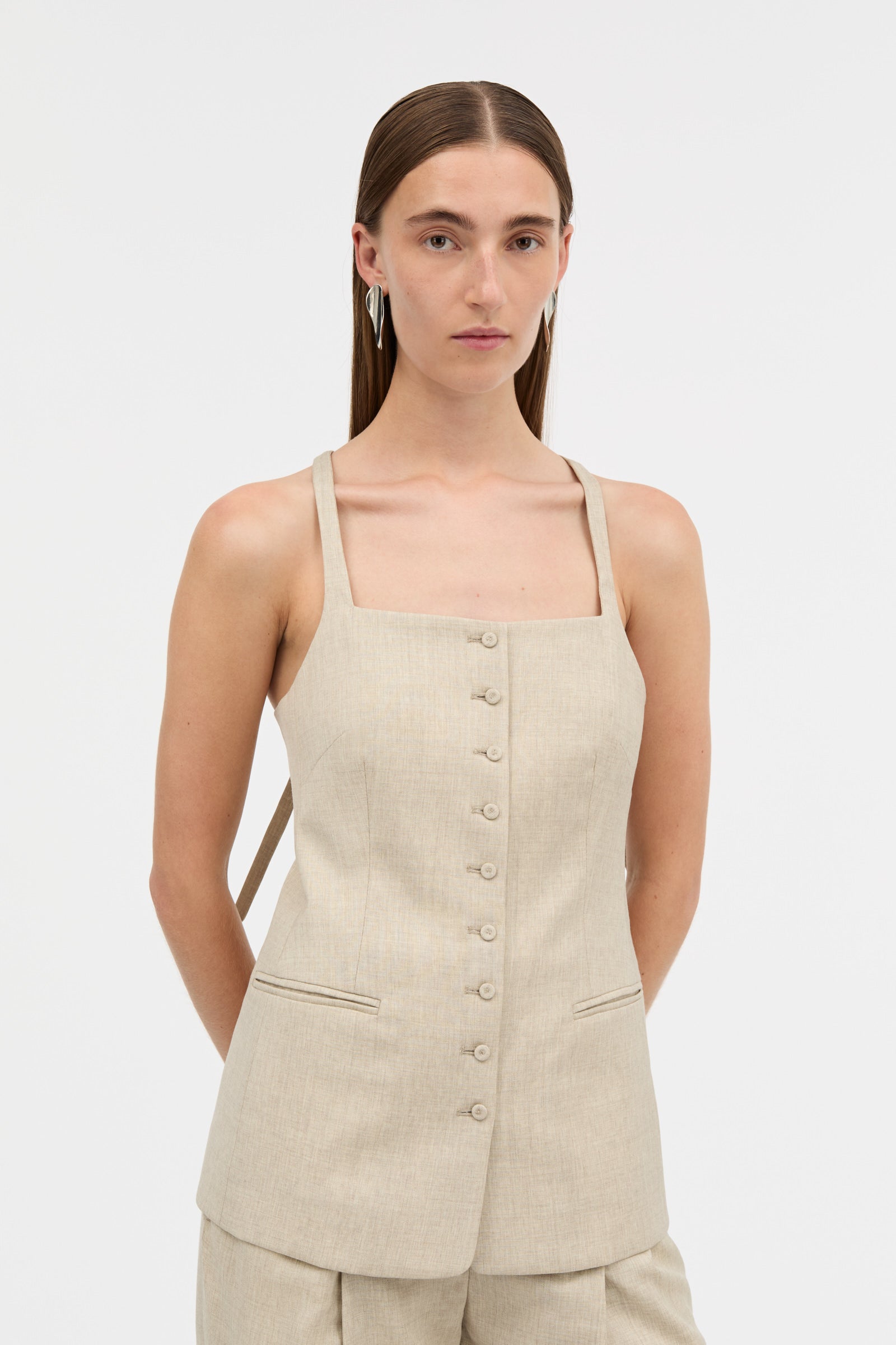MKDT Studio True Top Blouses SAND