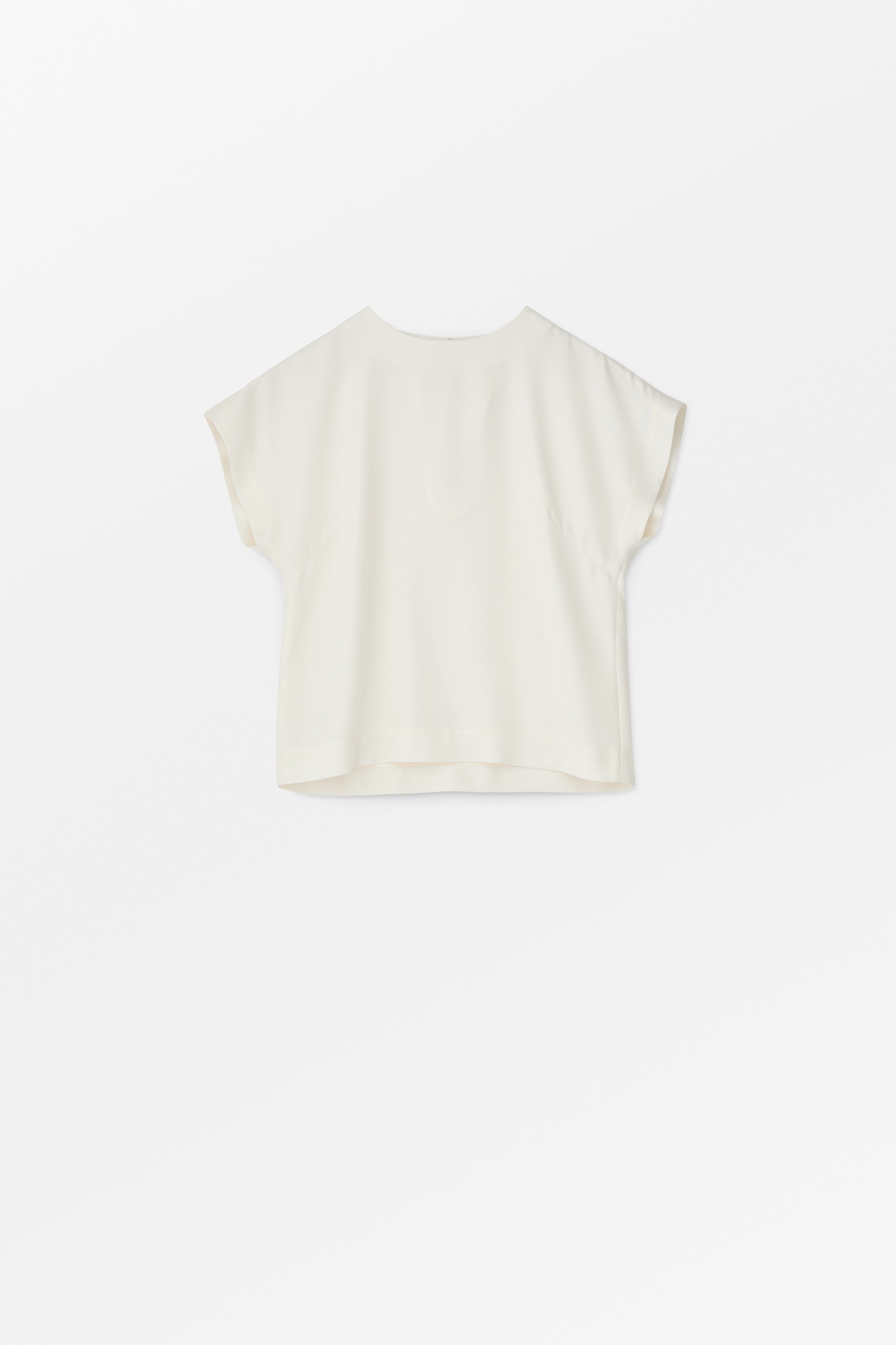 MKDT Studio Tine Crepe Georgette Blouses IVORY