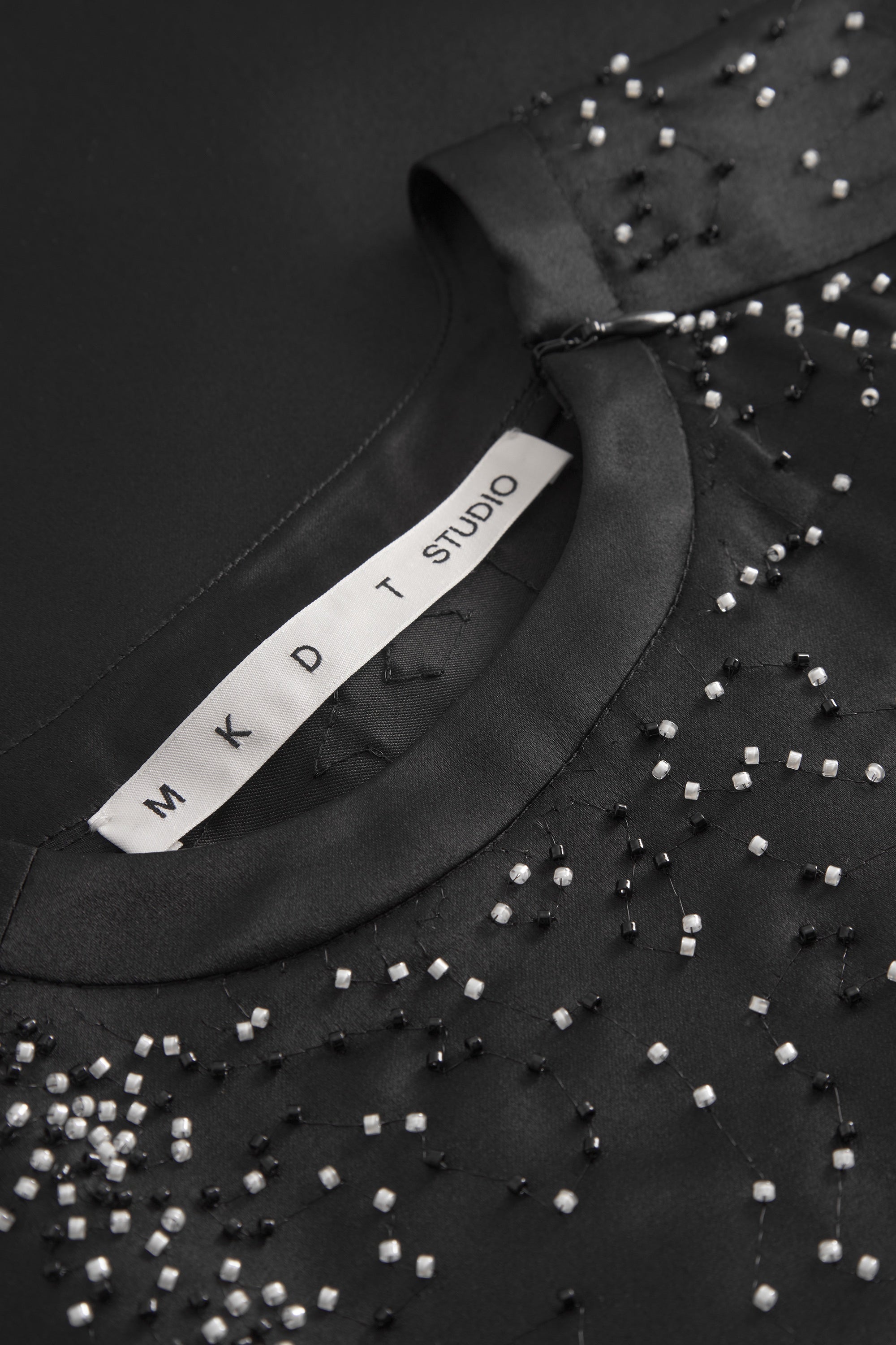 MKDT Studio Toshi-atelier Silk Blouses BLACK