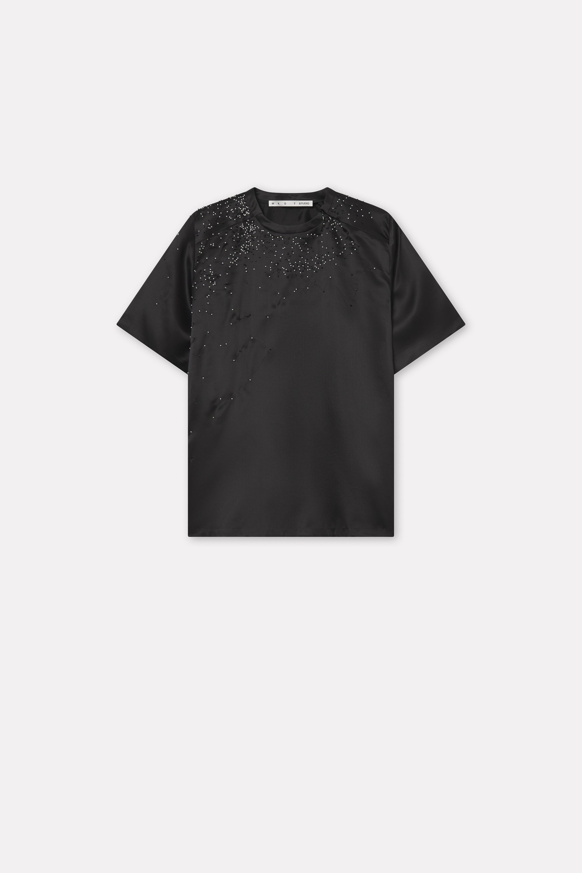 MKDT Studio Toshi-atelier Silk Blouses BLACK