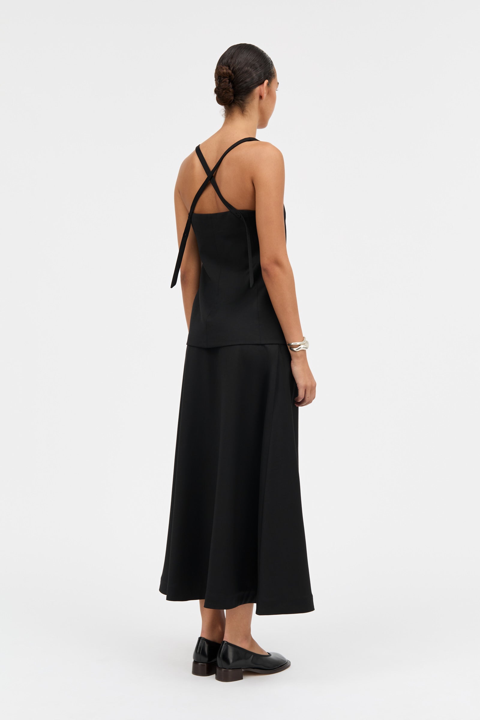 MKDT Studio True Top Blouses BLACK